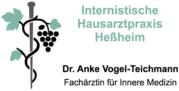 Logo der Internistischen Hausarztpraxis Heßheim von Dr. Anke Vogel-Teichmann